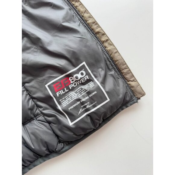 EDDIE BAUER First Ascent Downlight Green Down Filled Puffer Jacket Coat, Size S - Picture 12 of 16